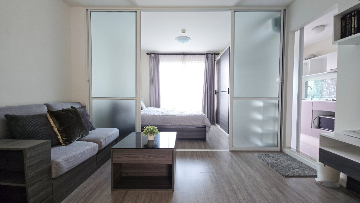 รูป #ให้เช่า ดีคอนโด พิงค์ ชั้น 4 ห้องมุม วิวดอย สตูดิโอ 30 ตร.ม. - รูปที่ 2/16