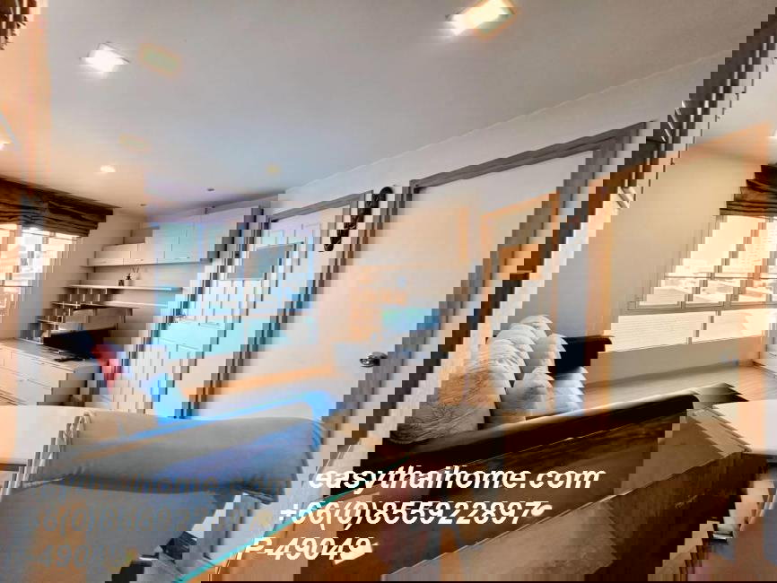 รูป P-49049 ด่วน! คอนโด 1 ห้องนอน วิวเมือง ใกล้ BTS [พันดาว เพลส] เพียง 15,000 บาท | Line Id: @easythaihome | 085-592-2897 - รูปที่ 4/11