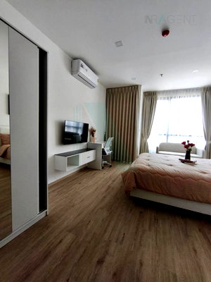 ขายคอนโด : 🔺 ขายคอนโด เดอะ ริช พระราม 9-ศรีนครินทร์ อาคาร 1 ชั้น 14 สตูดิโอ ขนาด 28 ตรม ใกล้ Lotus พัฒนาการ