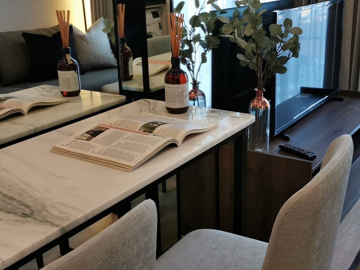 รูป ✅ ✅ ให้เช่า - Noble Revolve Ratchada , 1 ห้องนอน พร้อมเข้าอยู่ ติดต่อไลน์ @bktasset โทร 095-325-8928 - รูปที่ 8/10