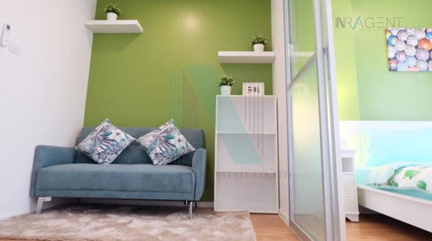 For Rent Condo LUMPINI VILLE SUKHUMVIT 76 - BEARING STATION Building D, Floor 7,1 bed room, Room size 23.00 sqm