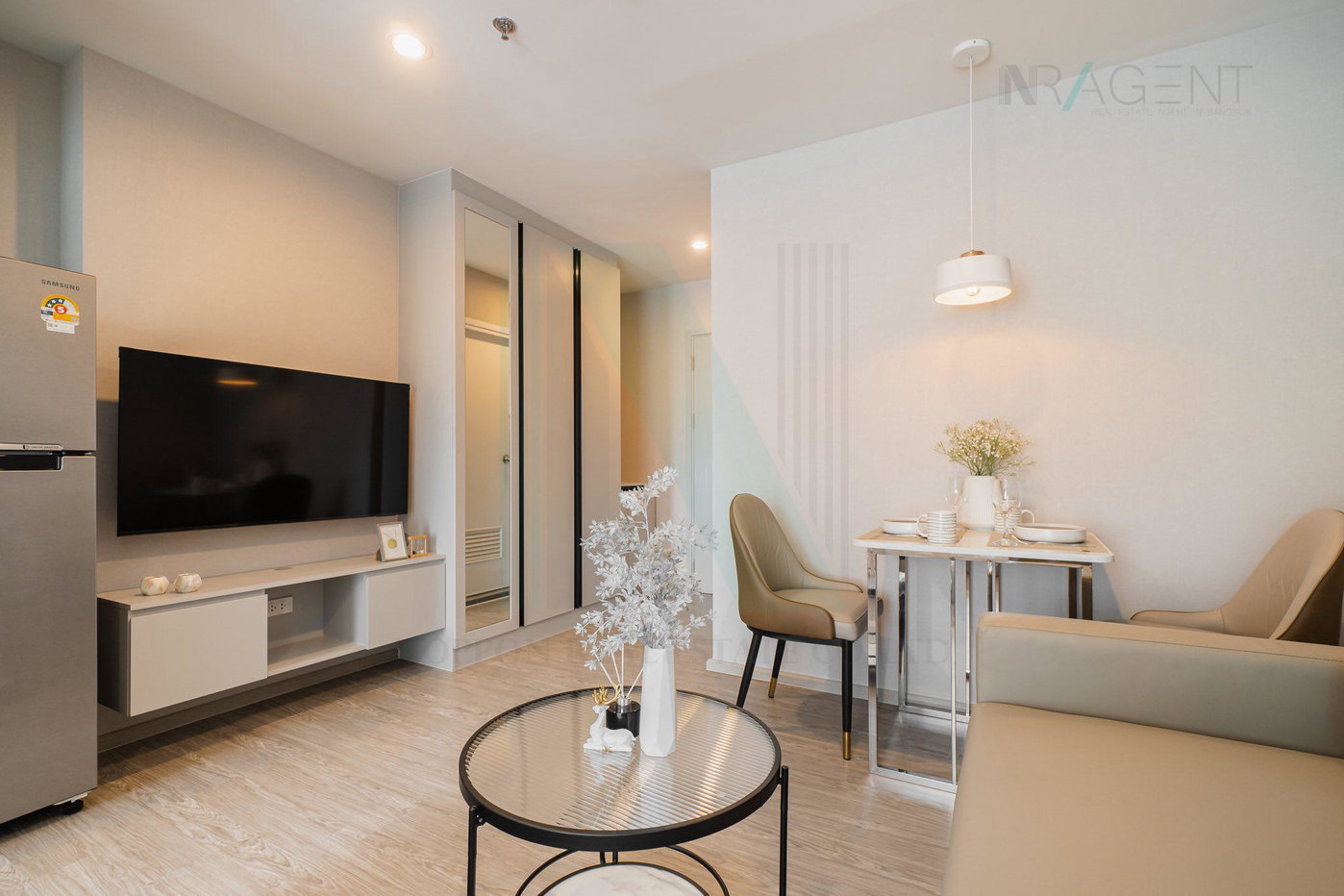 รูป 🚩 ให้เช่าคอนโด รีเจ้นท์ โฮม บางนา อาคาร B ชั้น 19 1 ห้องนอน ขนาด 28 ตรม ใกล้ BTS บางนา - รูปที่ 6/8