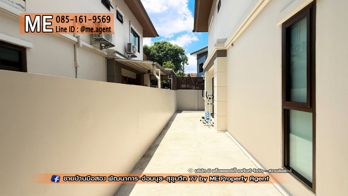 รูป ขายบ้านเดี่ยว พฤกษาวิลล์ 57 พัฒนาการ 32 ตกแต่งสวย พร้อมอยู่ พร้อมเข้าอยู่ ใกล้เอกมัย – ทองหล่อ – สุขุมวิทโทร 064-954-9619 มุก (BC30-38) - รูปที่ 7/37