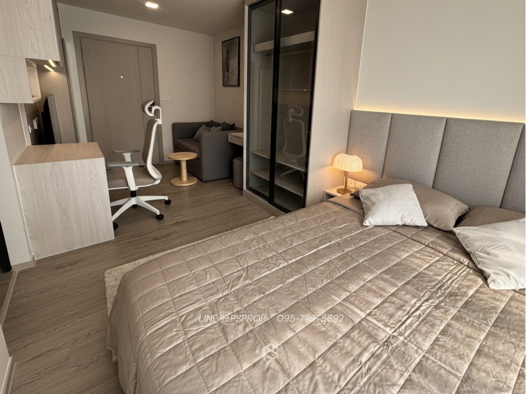 รูป คอนโดเช่าบางแสน ใกล้ ม.บูรพา ห้องสวยพร้อมอยู่ Kave Coco (เคฟโคโค่) ✅ พร้อมเข้าอยู่  #CR0421 - รูปที่ 2/7