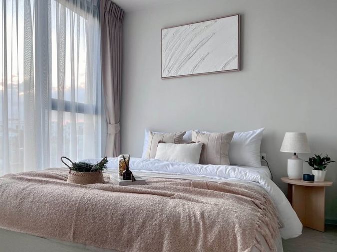 ให้ เช่าคอนโด Atmoz Oasis Onnut (แอทโมซ โอเอซิส อ่อนนุช) ห้องใหม่แกะกล่อง ไม่เคยมีใครเข้าอยู่ แต่งครบพร้อมเข้าอยู่ ใกล้ MRT ศรีนุช