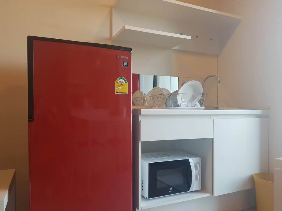 รูป พลัมคอนโด เซ็นทรัล สเตชั่น เฟส2 1B1B ชั้น 9 ขนาด 28 ตร.ม. เช่า 7,500 บาท/เดือน Ready to move in - รูปที่ 5/10