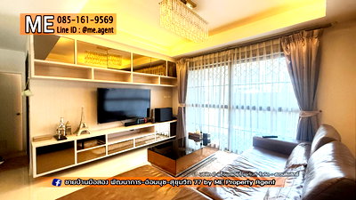 Houses for sale True Tower Phatthanakan : For Sale Single House Pruksa Ville 57 Pattanakarn 32 Nicely decorated, move-in ready, Prime location  (BC30-38)