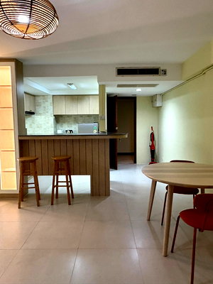 Condos for rent : 60 sq.m. large room, cats allowed. 📌 Sukhumvit 53, near BTS Thonglor. 📢 Line ID: @085pucam 🎯 YKP Rental Condo
