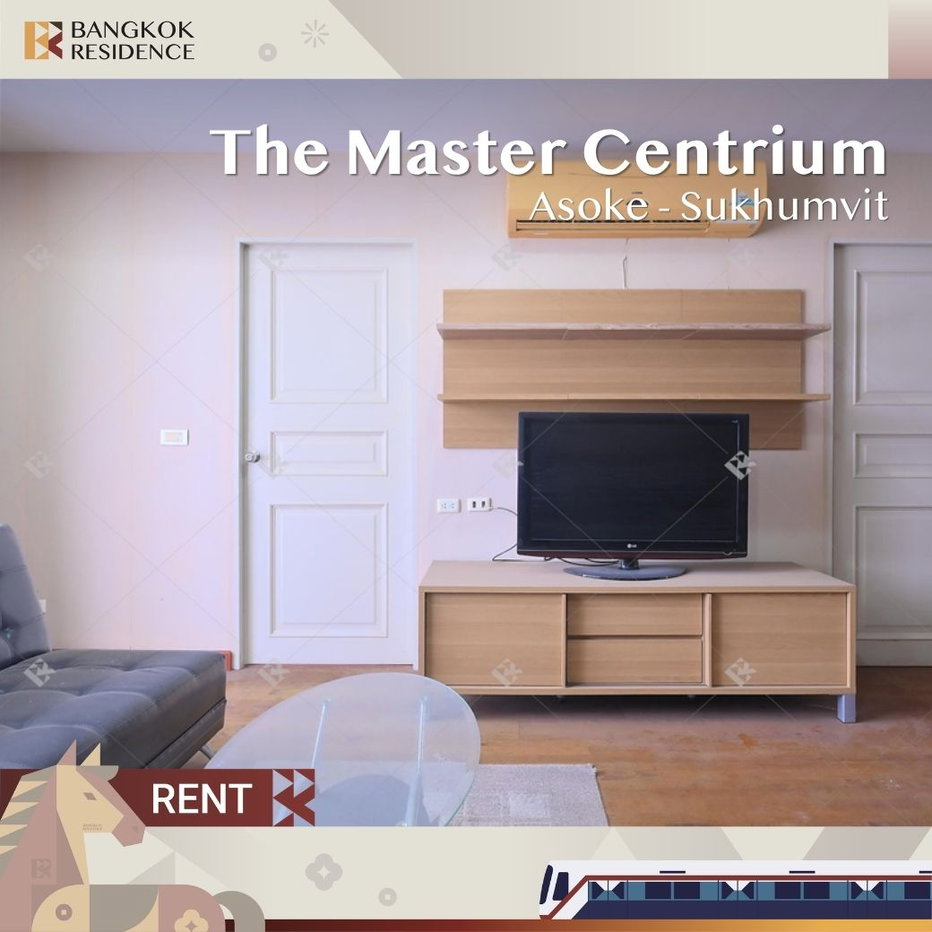 รูป คอนโดให้เช่า ⭐ The Master Centrium Asoke-Sukhumvit ใกล้ MRT สุขุมวิท 43K, 73 sqm  2 นอน ยูนิตชั้นสูงเฟอร์ครบ 🌃  - รูปที่ 1/10
