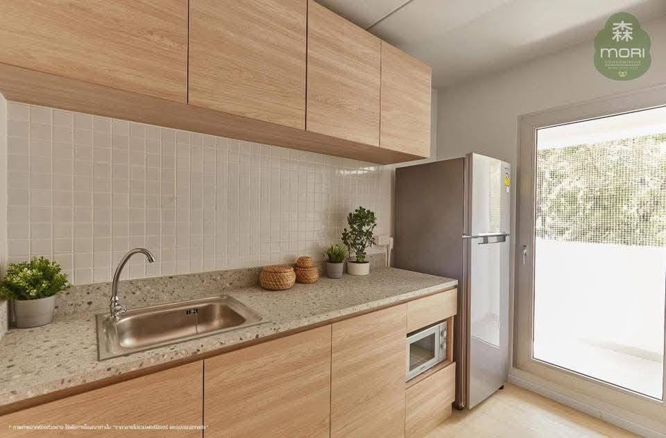 รูป code : H165 ว่างแล้ว!! คอนโดให้เช่า โมริ คอนโด เมืองทองธานี (Mori Condo Muang Thong Thani) | ห้องขนาดใหญ่ 38 ตร.ม. เฟอร์ครบ พร้อมอยู่ - รูปที่ 6/6