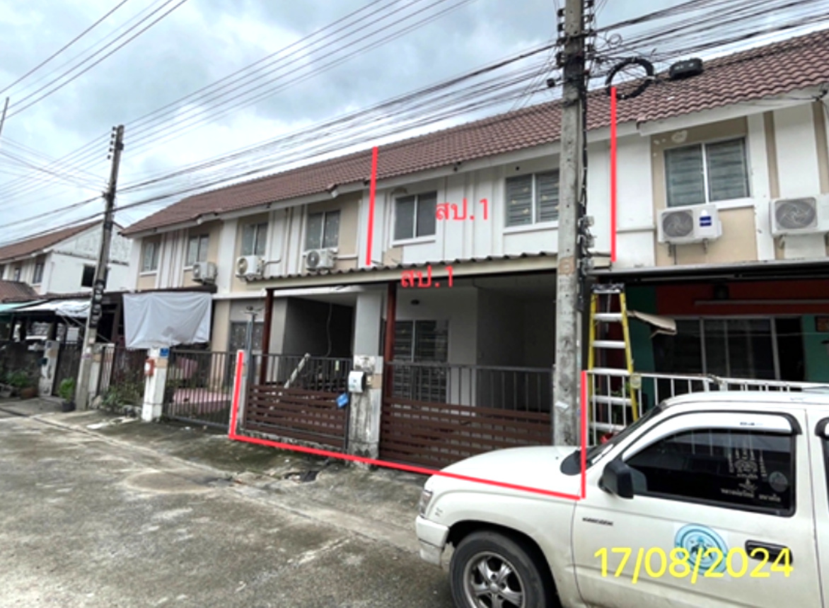 รูป ทาวน์เฮ้าส์ 18.1 ตร.วา บ้านพฤกษา 64/1 คลองหลวง ปทุมธานี 1.6M - รูปที่ 7/14