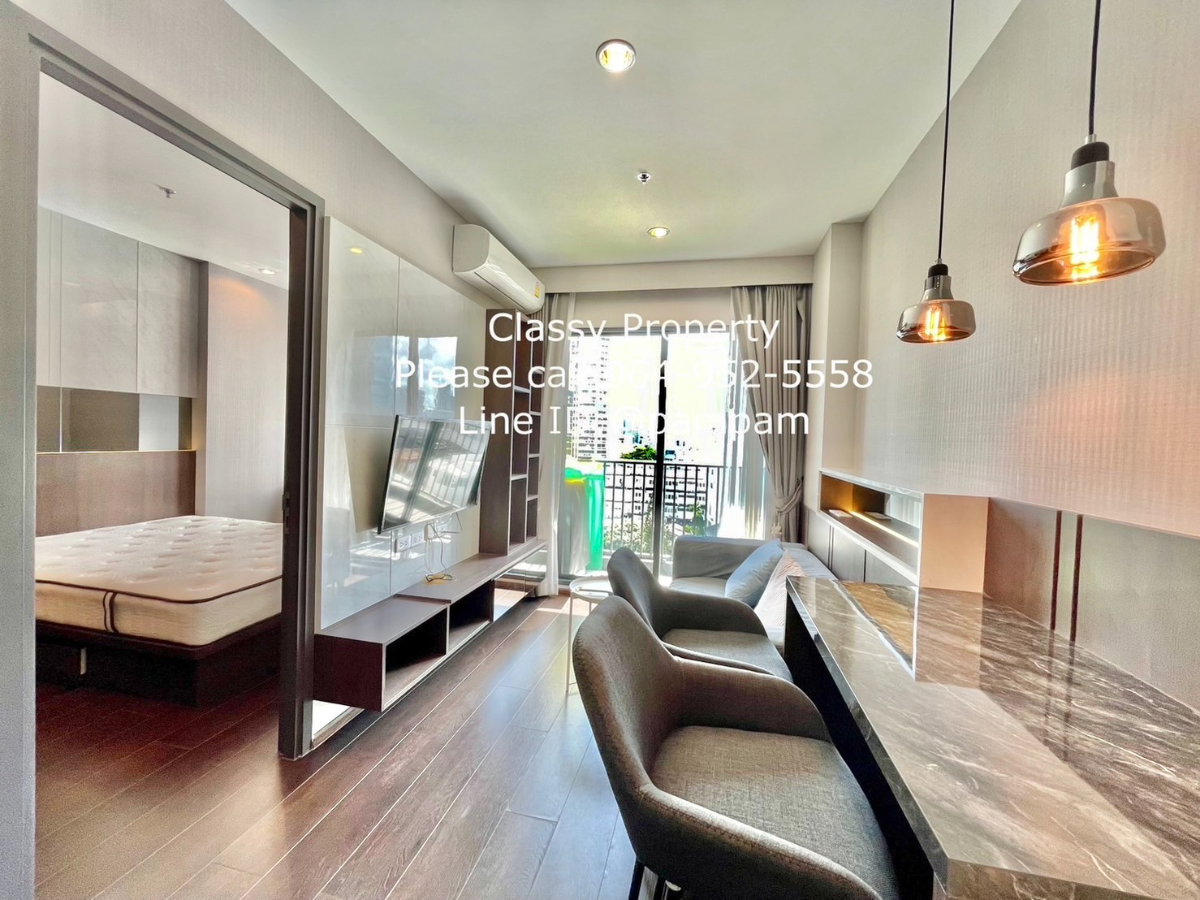 รูป *** ให้เช่าคอนโด : ซี เอกมัย 1 ห้องนอน เฟอร์ครบบิวท์อิน ตู้เสื้อผ้า2 ใบ ห้องสวยมากกกก(C Ekkamai) *** - รูปที่ 6/12