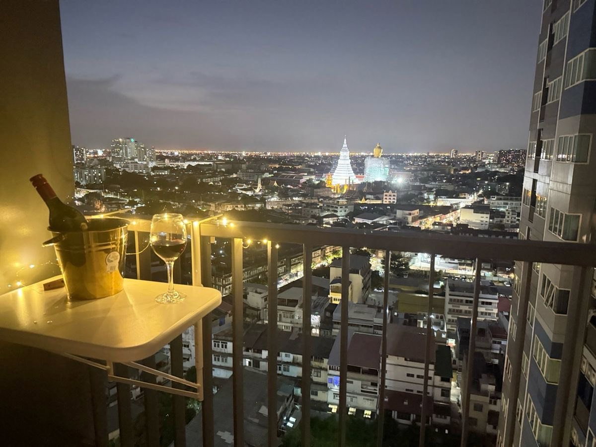 รูป 🔥 Condo for Rent – Metro Sky Wutthakat (Short to Medium Term) 🔥 (Only 450 meters from BTS Wutthakat – Ready to move in!) - รูปที่ 39/48