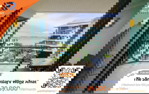 Luxury seaside living 🌊 The Sanctuary Wong Amat | 2BR 100 sq.m. | 6th floor | Peaceful & private atmosphere