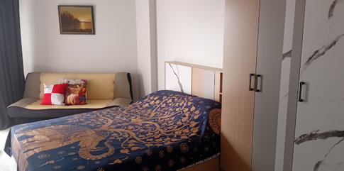 To rent an exclusive STUDIO-TYPE room at Jomtien Beach Condominium beside of Jomtien Beach, Pattaya