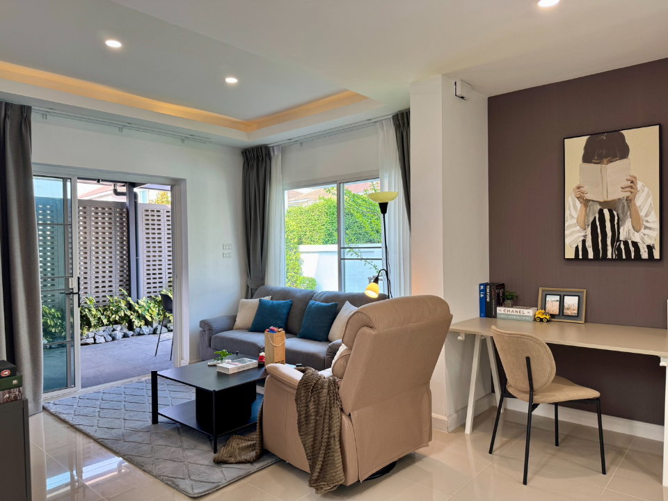 รูป ขายบ้านโครงการ Ornsirin6 Lakeside & Park เจ้าของซื้อมาไม่เคยเข้าอยู่ บ้านสวยวิวทะเลสาป ตกแต่งครบ พร้อมเข้าอยู่-SW003590 - รูปที่ 9/25