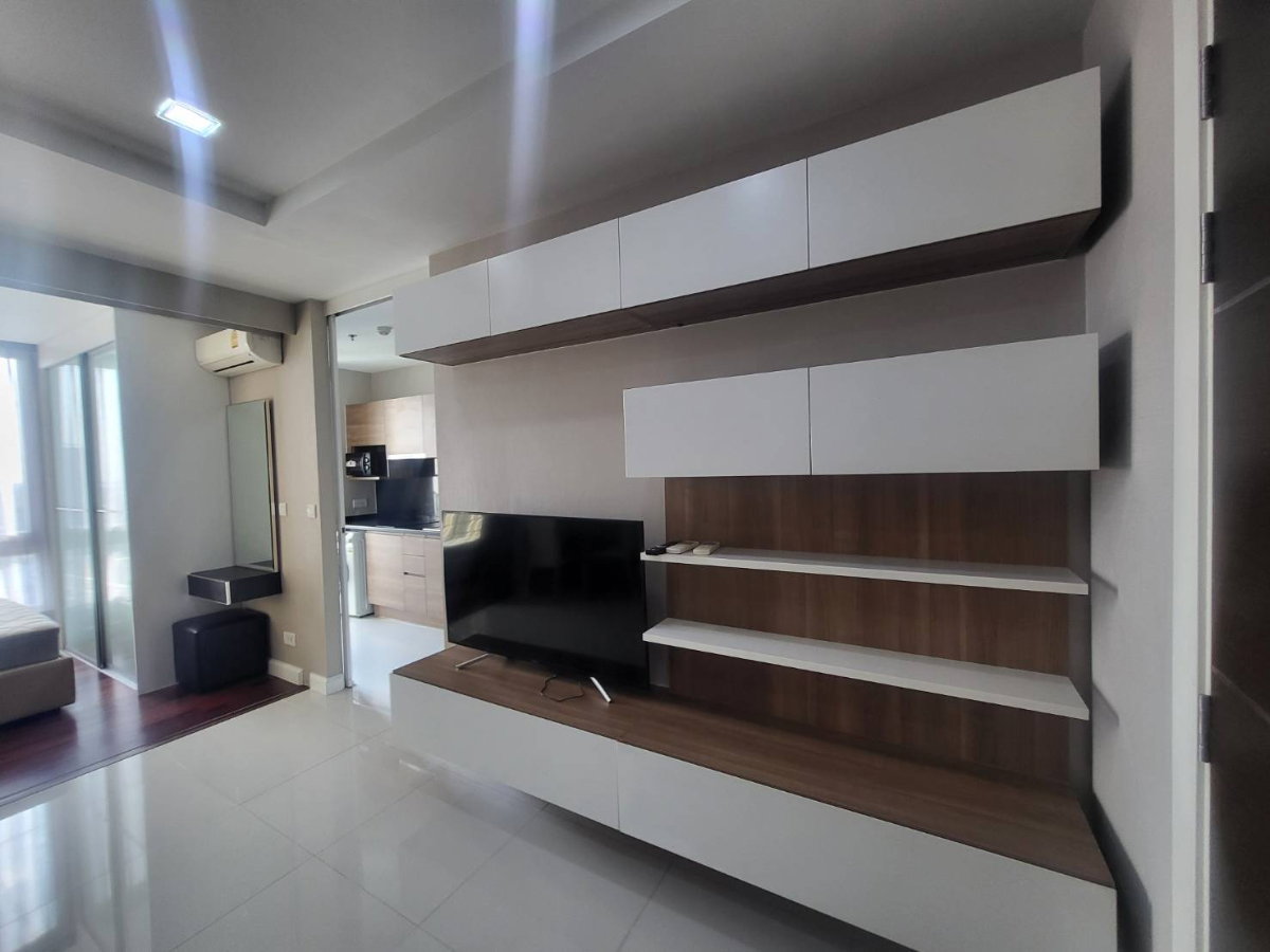 รูป ให้เช่า คอนโด Metropolis Samrong แบบ 1 ห้องนอน 35 ตร.ม ห้องกว้าง แบ่งเป็นสัดส่วน ติด BTS สำโรง เพียง 12,000 บ/ด - รูปที่ 2/8