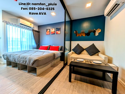คอนโดให้เช่า : 🔥[Owner] ให้เช่า พร้อมอยู่กลาง มิ.ย. 🔥วิวสวน Kave AVA (เคฟ เอวา) 28 ตร.ม. เฟอร์นิเจอร์และเครื่องใช้ไฟฟ้าใหม่ครบครัน