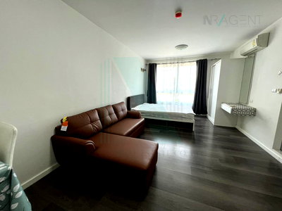 คอนโดให้เช่า : ให้เช่าคอนโด ดีคอนโด แคมปัส รีสอร์ท บางนา อาคาร A ชั้น 2 สตูดิโอ ขนาด 30 ตรม ใกล้ เอแบคบางนา