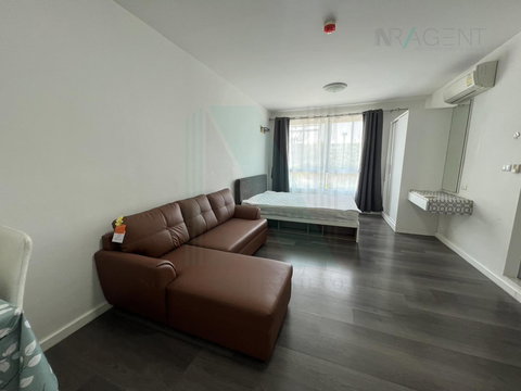 ให้เช่าคอนโด ดีคอนโด แคมปัส รีสอร์ท บางนา อาคาร A ชั้น 2 สตูดิโอ ขนาด 30 ตรม ใกล้ เอแบคบางนา