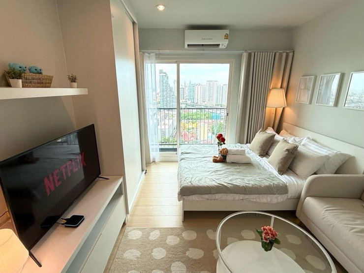 รูป 🔥 Condo for Rent – Metro Sky Wutthakat (Short to Medium Term) 🔥 (Only 450 meters from BTS Wutthakat – Ready to move in!) - รูปที่ 22/47