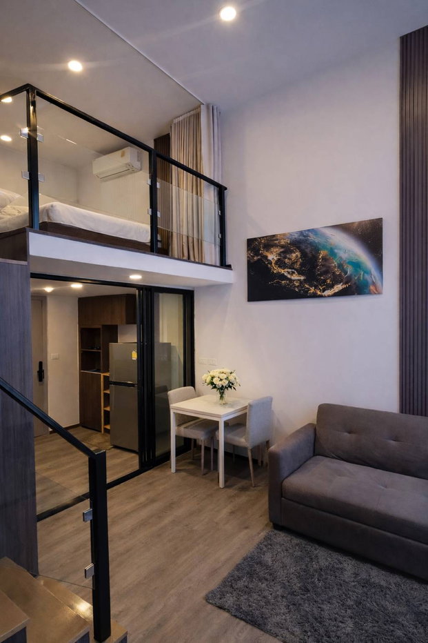 รูป ✨ เช่า The Origin Ladprao Bangkapi  ติดถนนใหญ่ เดินไป The Mall และ Makro ได้เลย! ✨ - รูปที่ 3/11