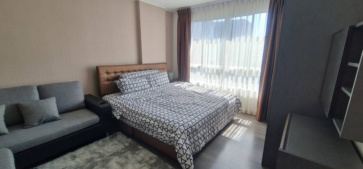 รูป ให้เช่าคอนโด D Condo Campus Resort Bangna ห้องแต่งสวย เฟอร์ฯครบพร้อมอยู่ (มีเครื่องซักผ้า) ใกล้ ม.ABAC บางนา ทำเลดีเดินทางสะดวก - รูปที่ 8/15