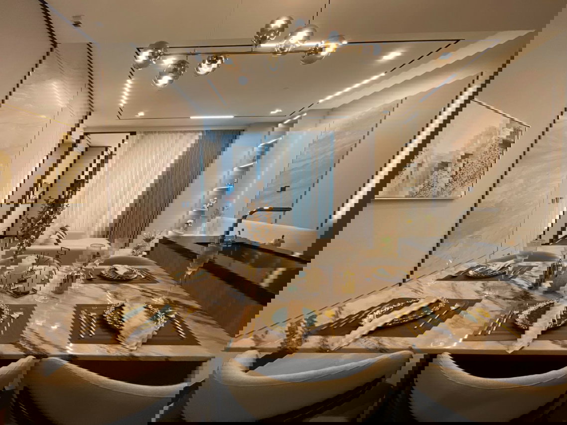 รูป code : H162 ว่างแล้ว!! คอนโดให้เช่า เอสทีค ทองหล่อ (AESTIQ Thonglor) | ห้องมุม วิวเมือง Private Lift หรูหราระดับ Luxury - รูปที่ 14/17