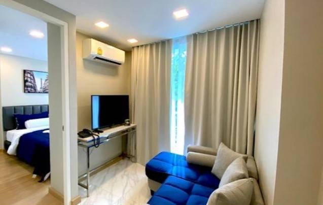 รูป ห้องสภาพนางฟ้า ยังไม่เคยปล่อยเช่า Bless Residence Ekkamai 1 ห้องนอน 1 ห้องน้ำ 27 ตร.ม 15.000 บาท - รูปที่ 1/4