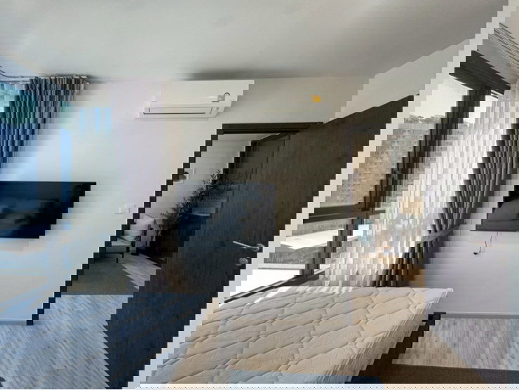 รูป 📍XT Huaikhwang✨คอนโดหรูห้วยขวาง ห้องใหญ่แต่งครบพร้อมอยู่ (1 ห้องนอน ขนาด 35 ตรม.) เช่าเพียง 22,000/เดือน ▫️Line: @sanhaproperty📲095-6922871 รับโค - รูปที่ 4/17