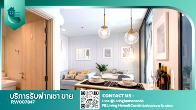 Condos for rent : ✨ For Rent: Life One Wireless Luxury–Premium Condominium on Wireless Road, Beautifully Decorated, High Floor with Stunning City View.-RW007847