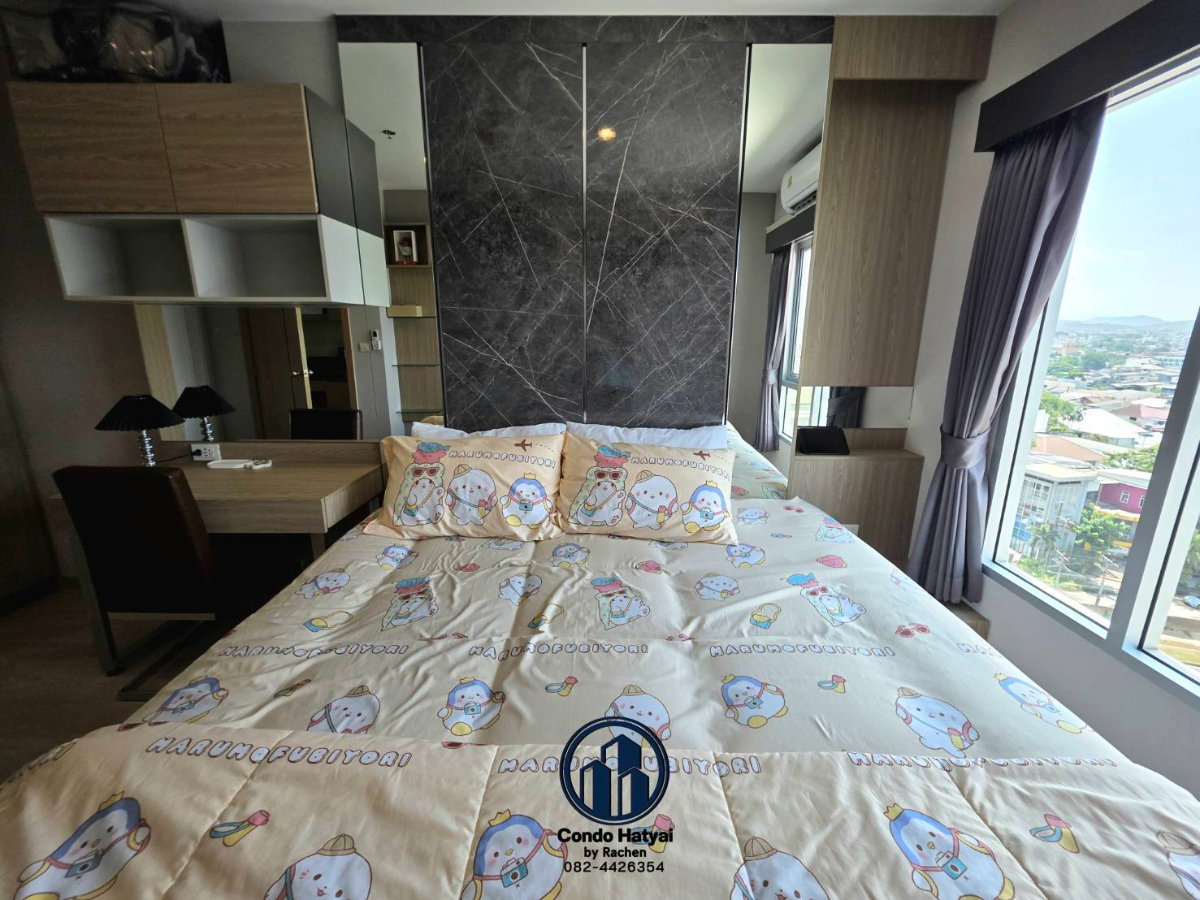 รูป ให้เช่า Plus connect hatyai ชั้น 11 ขนาด 33 ตร.ม. Free WIFI วิวสระว่ายน้ำ ทิศใต้ เช่า 14,000 บาท/เดือน - รูปที่ 6/28