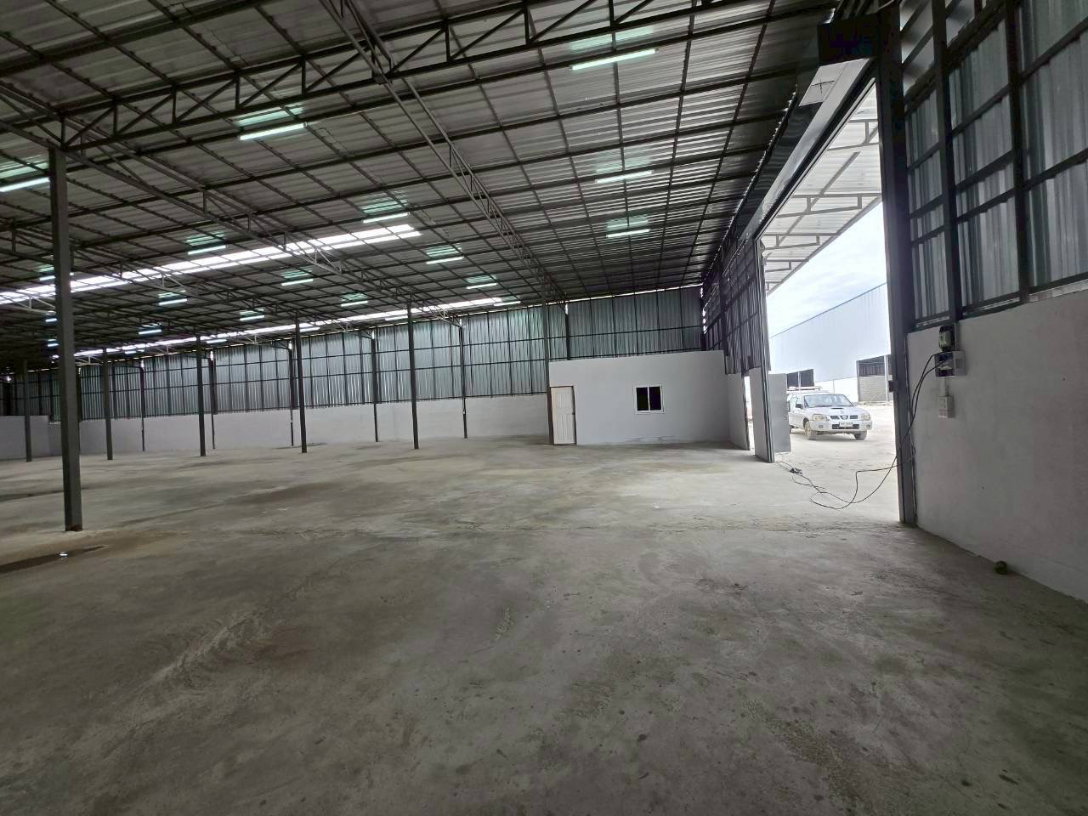 รูป ให้เช่า โรงงาน โกดังใหญ่ คลังสินค้า ขนาดเริ่มต้น 100 ตร.ม. ถึง 8,000 ตร.ม. แถวแคราย คลองมะเดื่อ นาดี บางน้ำจืด จ.สมุทรสาคร   - รูปที่ 4/14