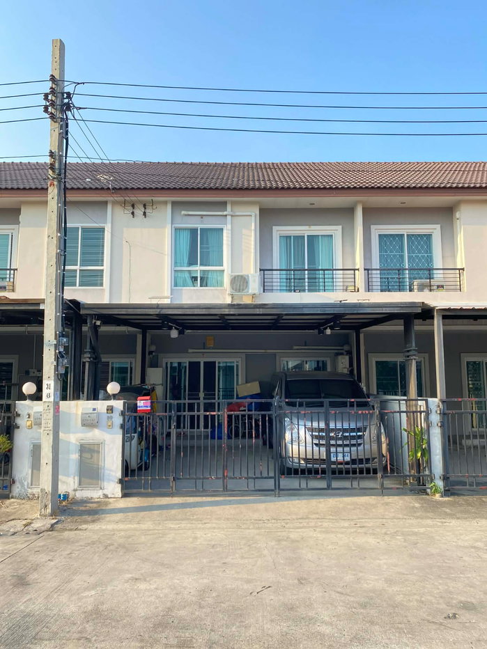 รูป 🏡 ขายทาวน์เฮาส์ ต่อเติมครบ พร้อมอยู่ 📍 หมู่บ้าน นนทวีวิลล์ 7 | ใจกลางหนองจอก - รูปที่ 1/44