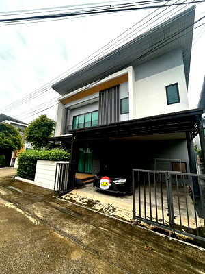 เช่าบ้านเดี่ยว ลำลูกกา คลองหนึ่ง : ✨ บ้านแฝดสไตล์บ้านเดี่ยว หลังมุม หมู่บ้านชีวารมย์ (รังสิต-ดอนเมือง) 4 ห้องนอน 3 ห้องน้ำ พร้อมอยู่ Fully Furnished