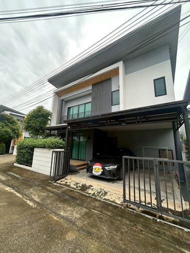 ✨ บ้านแฝดสไตล์บ้านเดี่ยว หลังมุม หมู่บ้านชีวารมย์ (รังสิต-ดอนเมือง) 4 ห้องนอน 3 ห้องน้ำ พร้อมอยู่ Fully Furnished