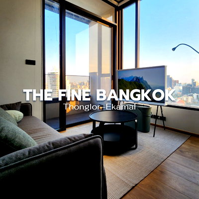 Condos for rent : 🏙️ Condo for Rent at The Fine Bangkok (Thonglor – Ekkamai)✨ LINE : @steadfastre