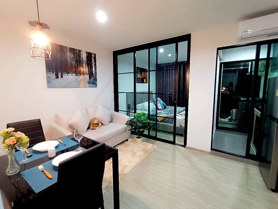 รูป 🌈ราคาพิเศษ ด่วนๆ ให้เช่า! Rye Condo Sukhumvit 101/1 | ห้องแต่งสวยหรู เฟอร์-ค.ไฟฟ้าครบ เพียง 11,400.- 📞 099-182-5224 | Line: Manee_me_condo🌈 - รูปที่ 2/13