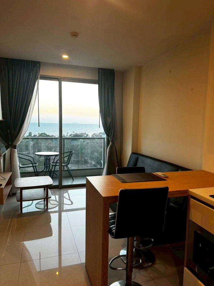รูป ⛵ Riviera Jomtien ⛵ Sea view / 12F / 1bedroom >> THB17,000/month彡 - รูปที่ 1/8