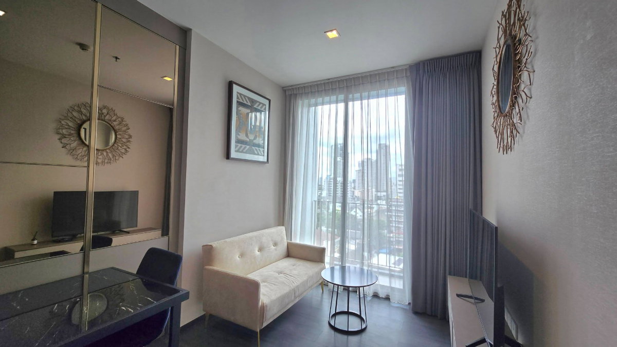 picture [VR0251] 🔥 28,000 THB/m | Edge Sukhumvit 23 | 33 sqm | Unblocked View | Near BTS Asoke 🔥 - 3/9