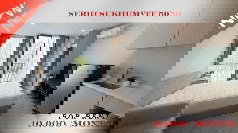 🔥 Best Deal For Rent 📌 Serio Sukhumvit 50 Condominium (Line: @rent2022) | Near BTS On Nut ✨ Ready to move in – Great Price! ✨ 📌 Ref Code: A11136