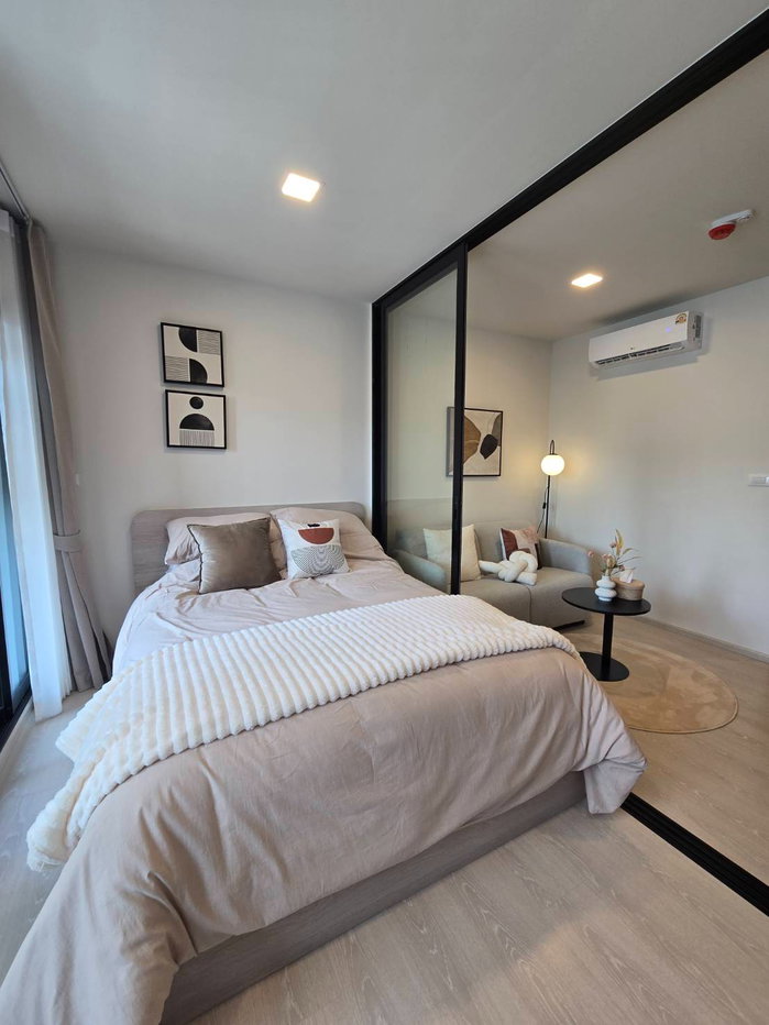 รูป ให้เช่า ดีคอนโด วิวิด ห้อง 28 ตรม. ค่าเช่า 13,000 / เดือน ห้องแต่งพร้อมเข้าอยู่ ชั้น 2 ตึก A  - รูปที่ 1/10