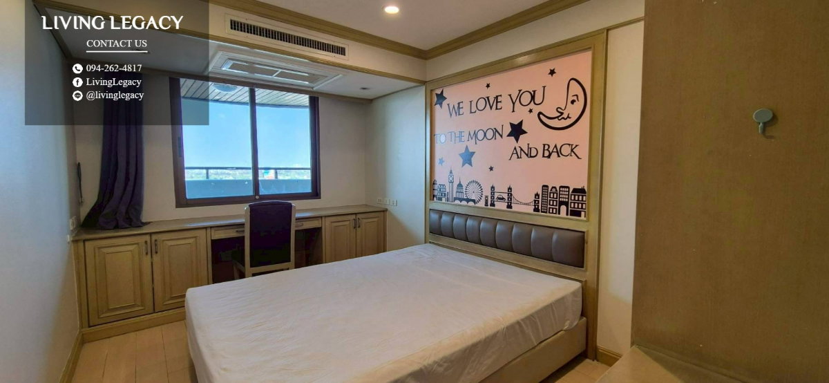 รูป TD80OA ให้เช่าคอนโด Flora Ville 100 ตร.ม. ชั้น 11 ตึก D line id : @livinglegacy - รูปที่ 3/7