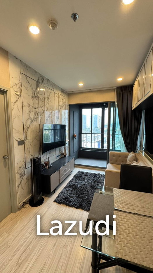 รูป 30.2 ตร.ม. 1 ห้องนอน 1 ห้องน้ำ คอนโดสำหรับ เช่าใน บางนา - รูปที่ 2/17