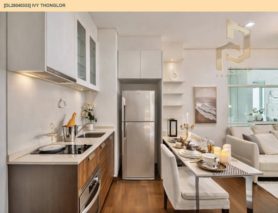 รูป DL26040333 ให้เช่าคอนโด ไอวี่ ทองหล่อ (Ivy Thonglor) ใกล้ BTS ทองหล่อ พร้อมเข้าอยู่ โทรด่วน 0800343450 LineID @655ebbvc - รูปที่ 7/12