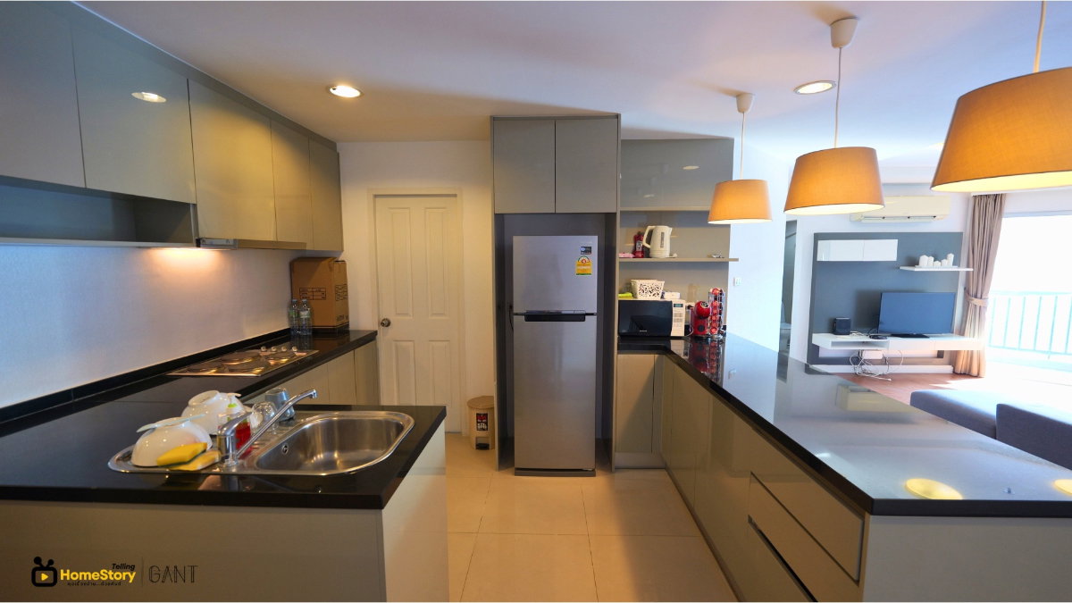 รูป ขายคอนโด 2 ห้องนอน วิวสวย ใจกลางเมือง โครงการเบ็ล แกรนด์ พระราม9 (Gant-352) - รูปที่ 9/20