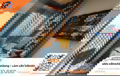 ✨ Life Asoke–Rama 9 Spacious 1 Bedroom 36 SQ.M Near MRT Comfortable CBD Living