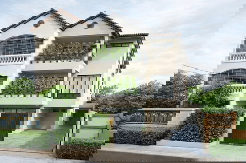 เมเจอร์ ซีนีเพล็กซ์ เอกมัย 1.5 กม. ใกล้BTSเอกมัย 1.2กม.ดีไซน์ทันสมัย ทาวน์เฮ้าส์ใหม่ 3.5 ชั้น 4 นอน 5 น้ำ 31ตร.ว. 380ตร.ม.