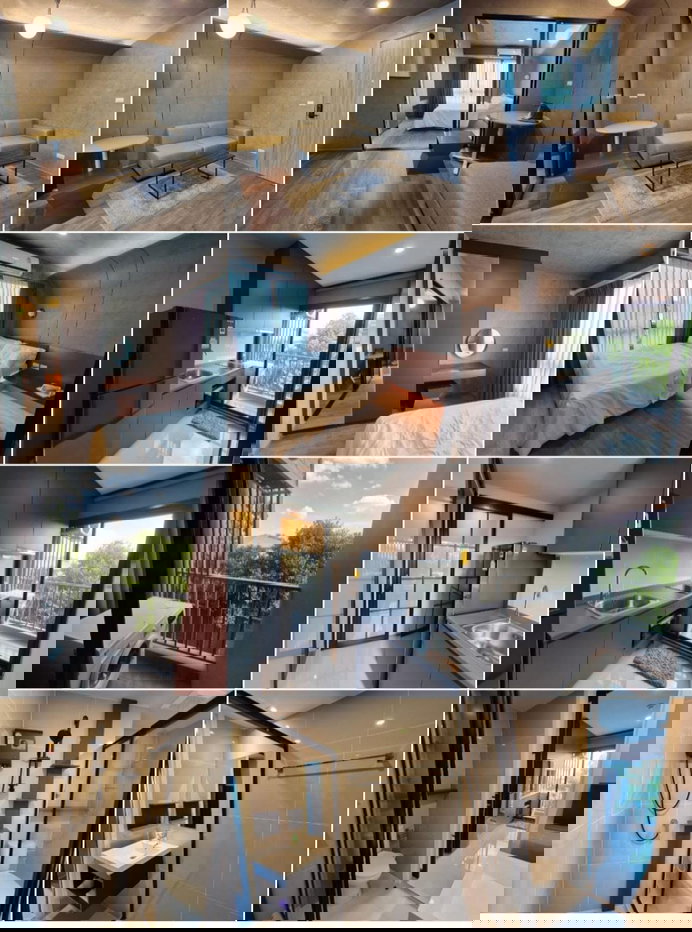 รูป 📌ให้เช่า Monte Rama9 one bedroom 29ตรม 15,000/เดือน 🎀 - รูปที่ 12/15