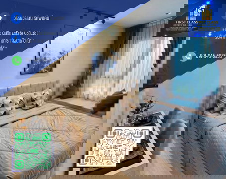 🌟 ให้เช่า ห้อง Studio Life One Wireless/ ไลฟ์ วัน ไวร์เลส 25 ตร.ม. ห่างจาก BTS เพลินจิต เพียง 400 เมตร🚝